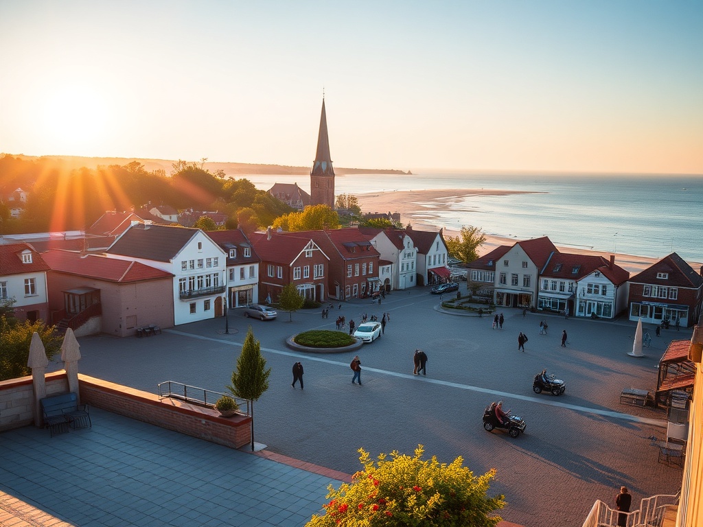 Rowerzyści na ścieżkach rowerowych wokół Darłowa - trasy o długości do 18,3 km przyciągające turystów i mieszkańców