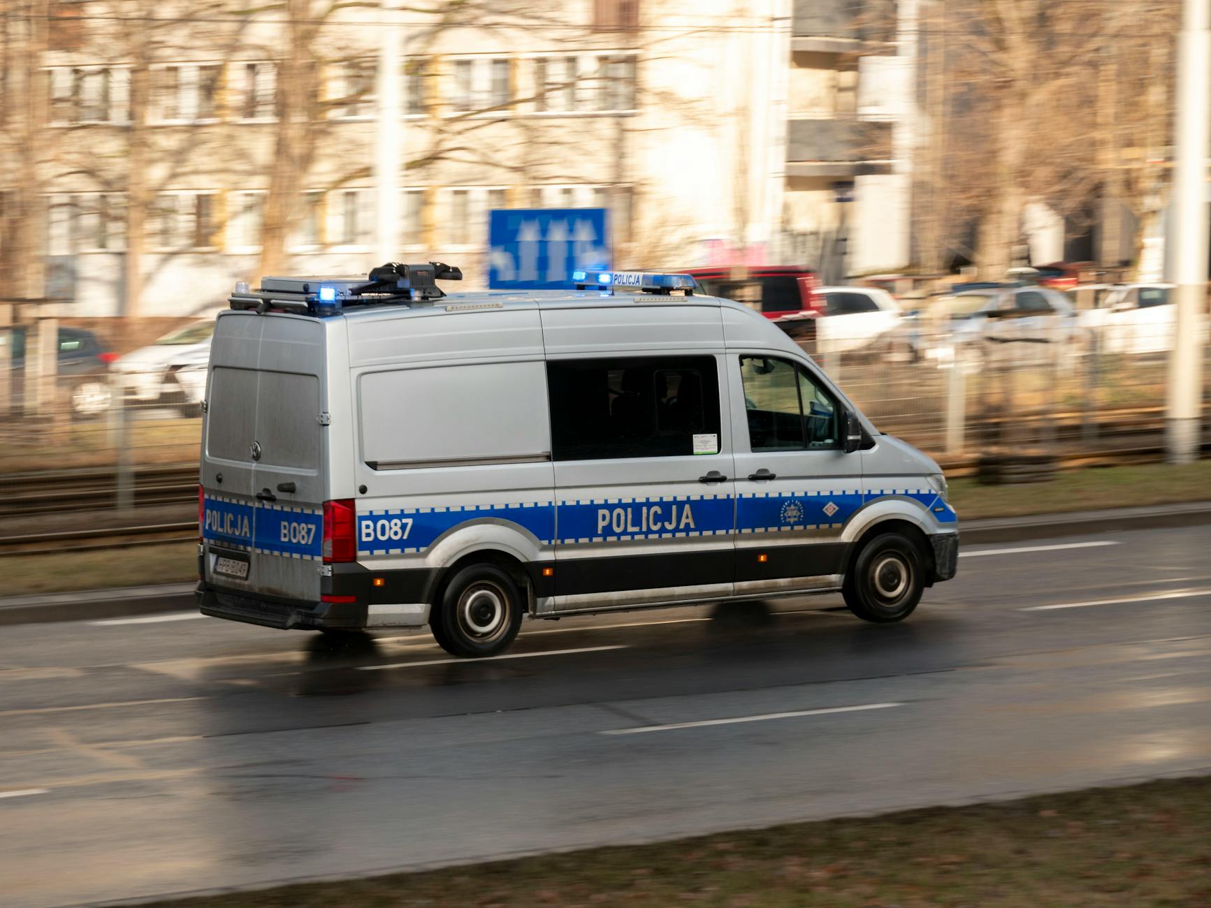 Mapa Darłowa z zaznaczonymi punktami bezpieczeństwa i trasami biegowymi